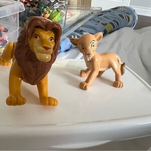 Vintage lion king toys